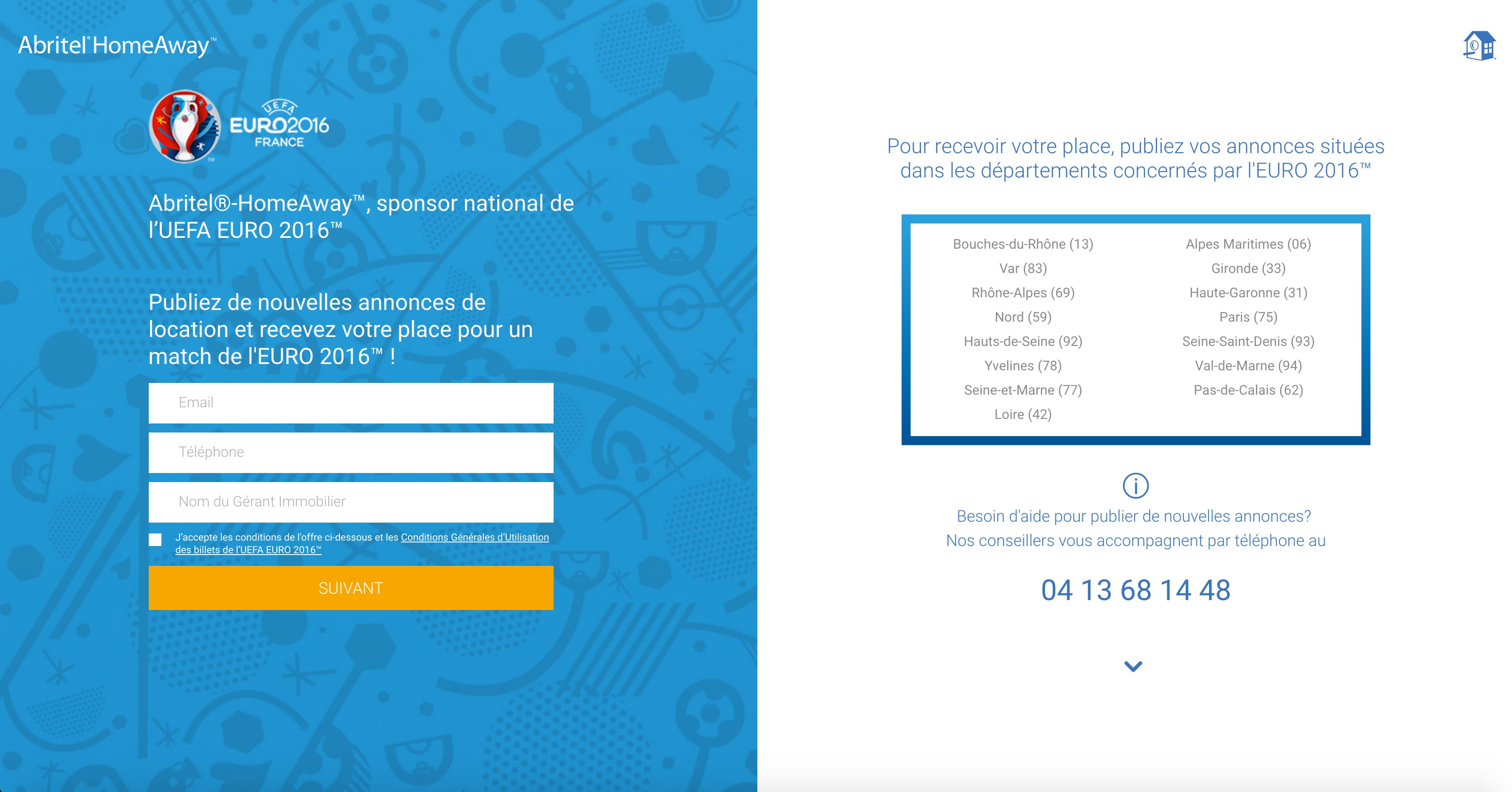 Homeaway partnered with UEFA Euro 2016