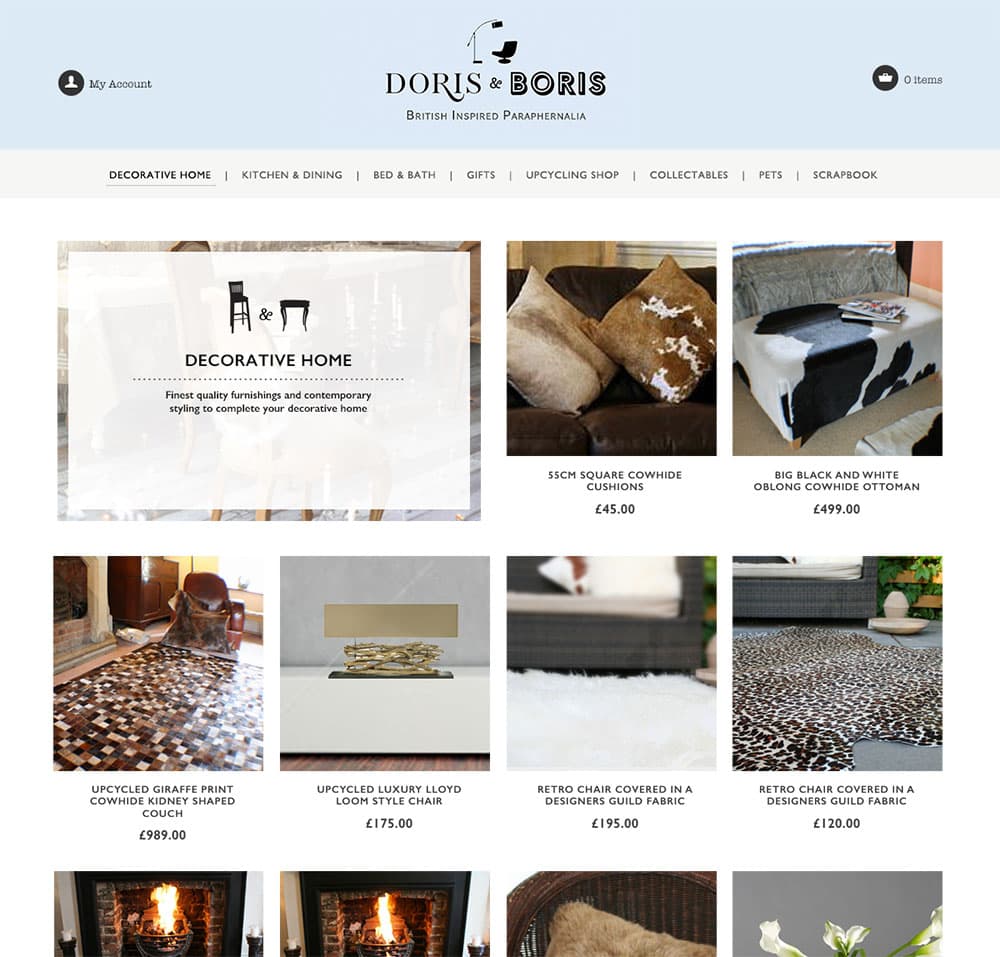 eCommerce Store Redesign from scratch