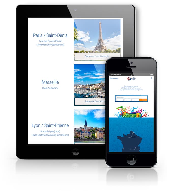 Homeaway partnered with UEFA Euro 2016