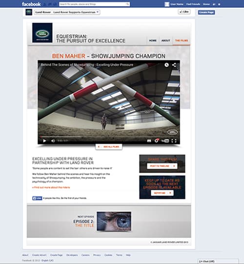 SUPPORTING BRITISH EQUESTRIAN