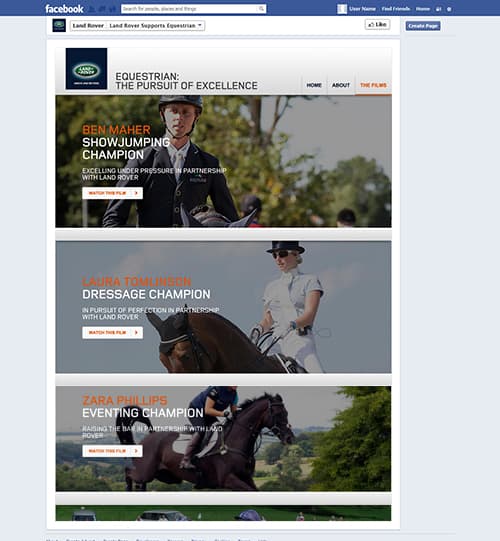 SUPPORTING BRITISH EQUESTRIAN