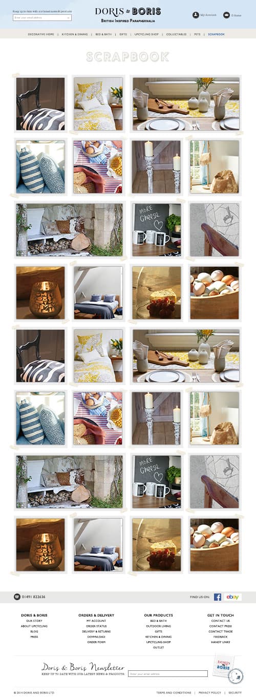 eCommerce Store Redesign from scratch