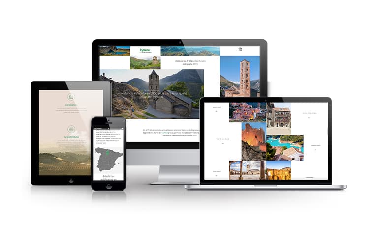 TOPRURAL - VARIOUS LANDING PAGES